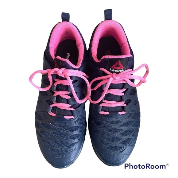 Reebok ZRX Tr Blue/Pink Trainers Fitness sneakers 7 - Picture 4 of 8